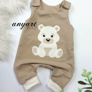 Romper “Moj medvedek”, bež