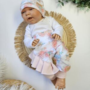 Komplet za novorojenko "volančki" - 56