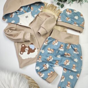 Toplejši komplet "Zaspani medvedek" - 80